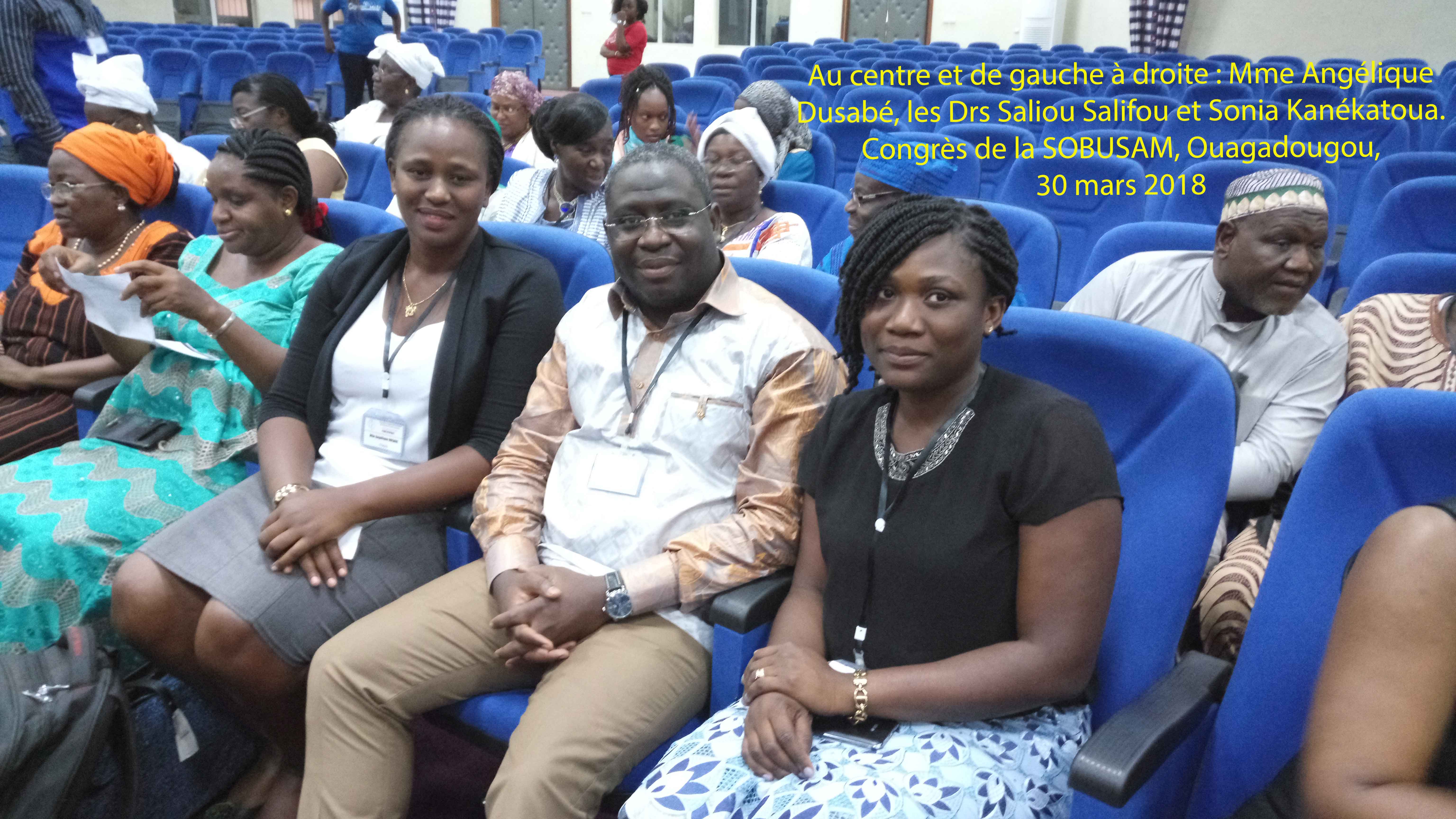 Psy Cause Togo au 5ème Congrès de la Société Burkinabè de Santé Mentale (SOBUSAM)