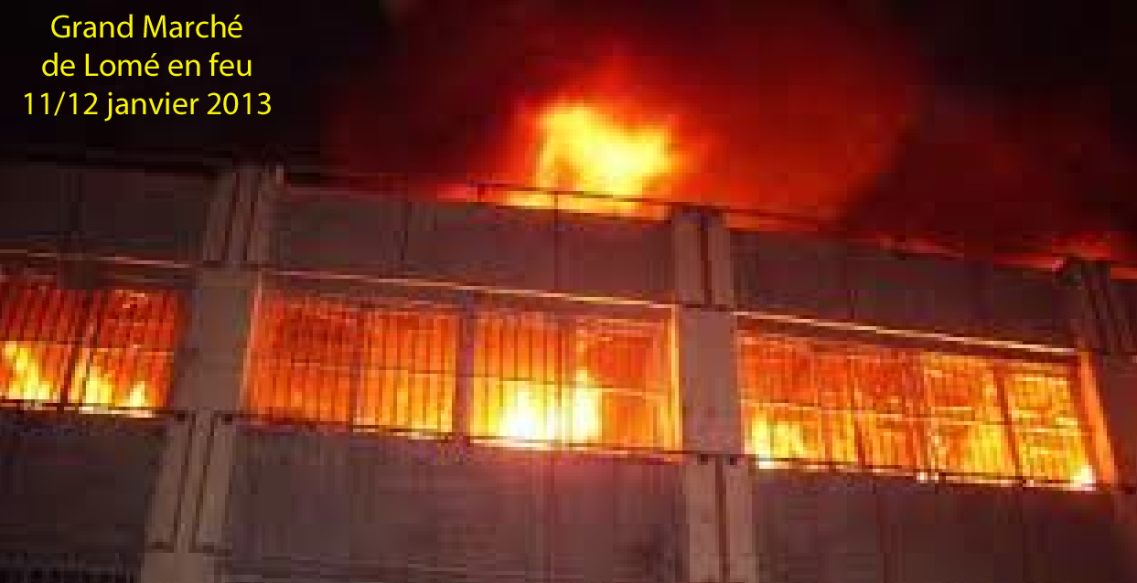 Les « Nana-Benz » et l’incendie du Grand marché de Lomé (Togo) le 11 janvier 2013