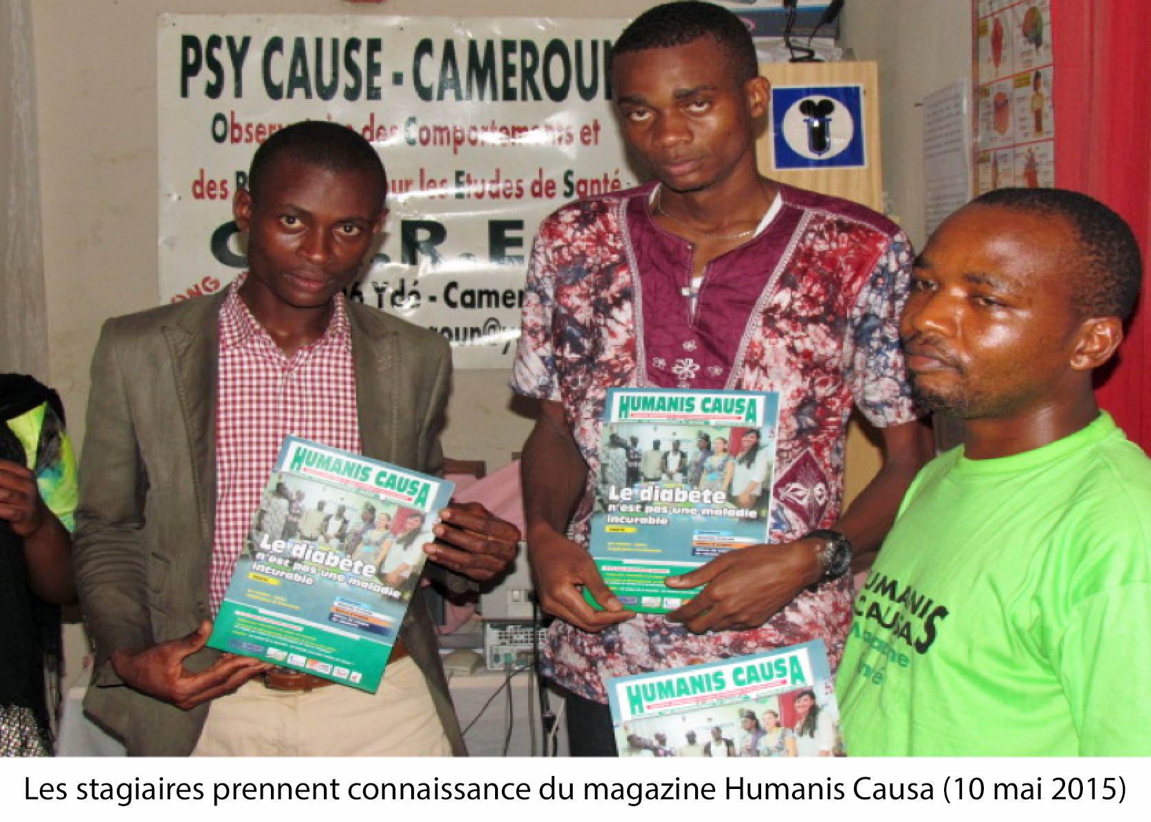 Psy Cause Cameroun : concours de recrutement de stagiaires et réunion de lancement d’Humanis Causa  (10 mai 2015)