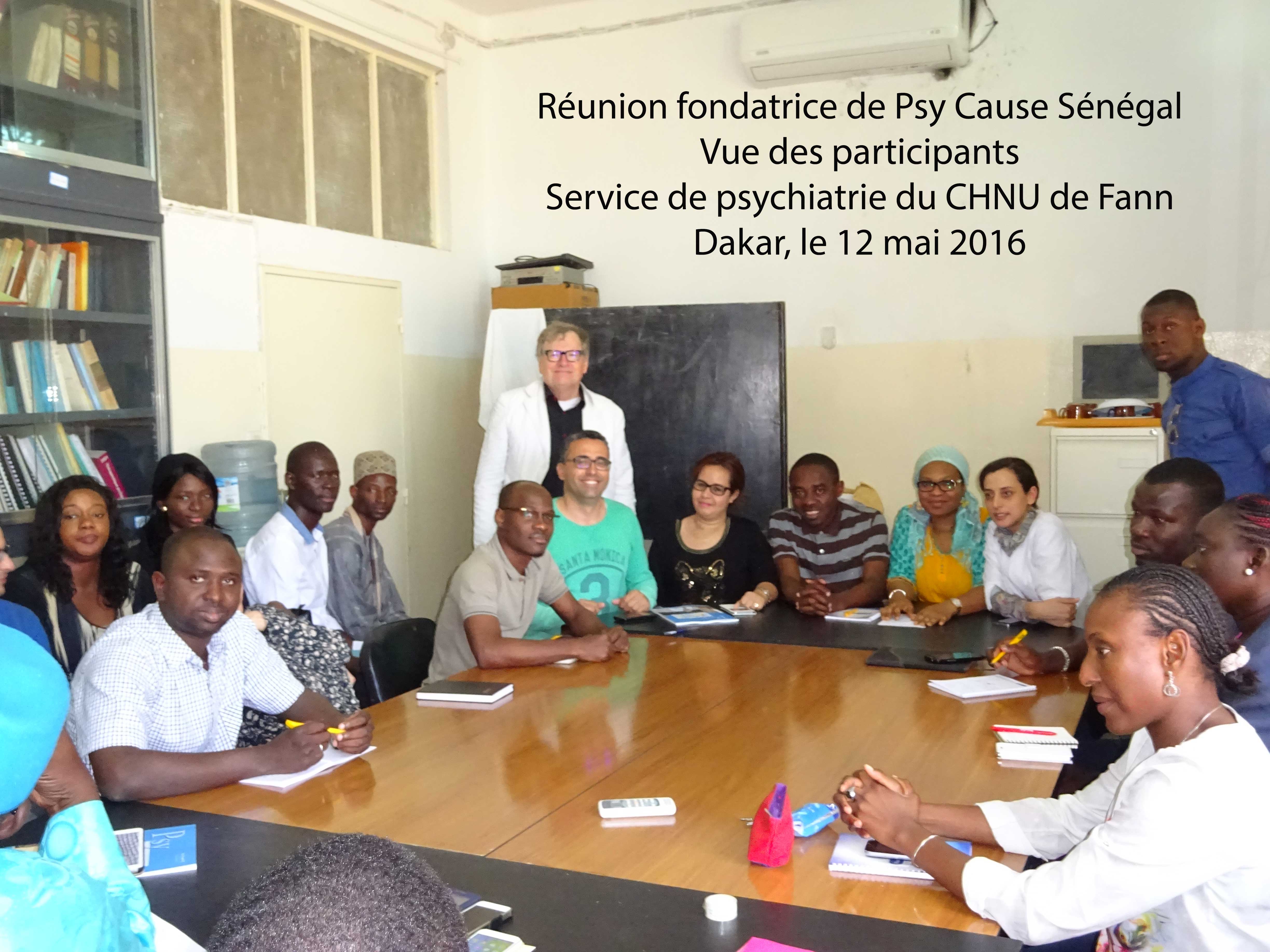 Fondation de Psy Cause Sénégal au CHNU de Fann-Dakar (12 mai 2016)