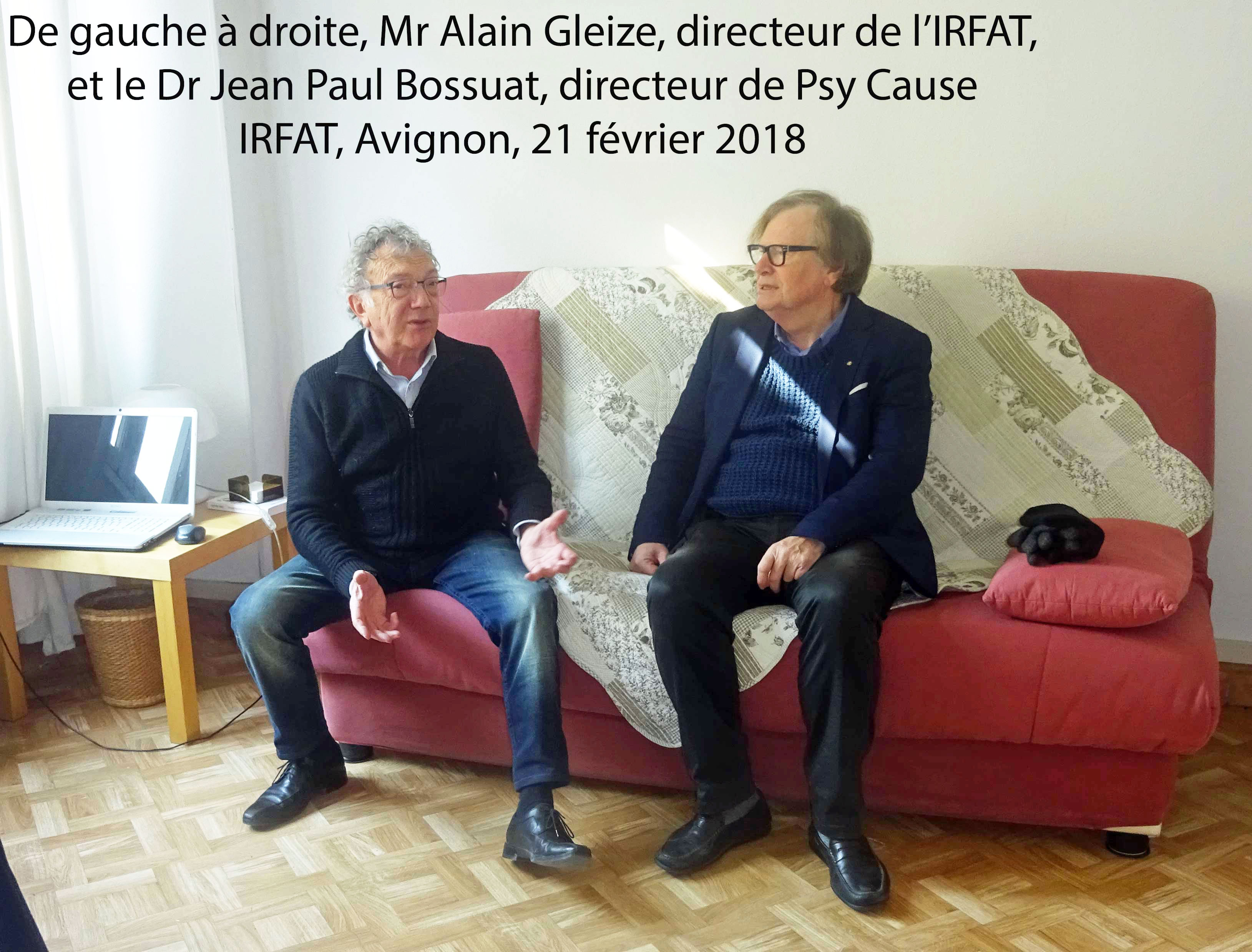 Partenariat avec l’IRFAT, école d’art thérapie d’Avignon