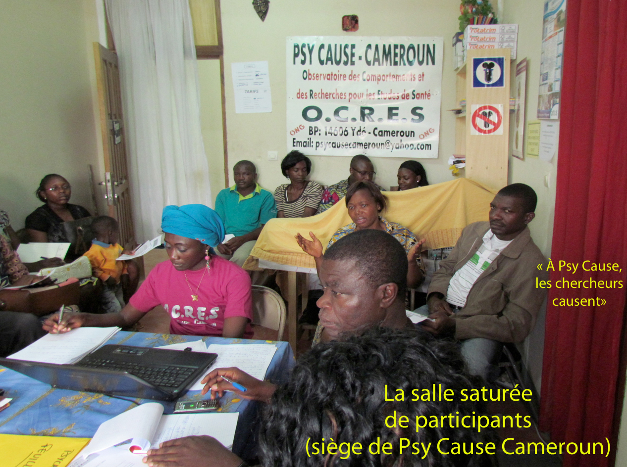 Réunion – anniversaire de Psy Cause Cameroun à Yaoundé le 21 juillet 2013