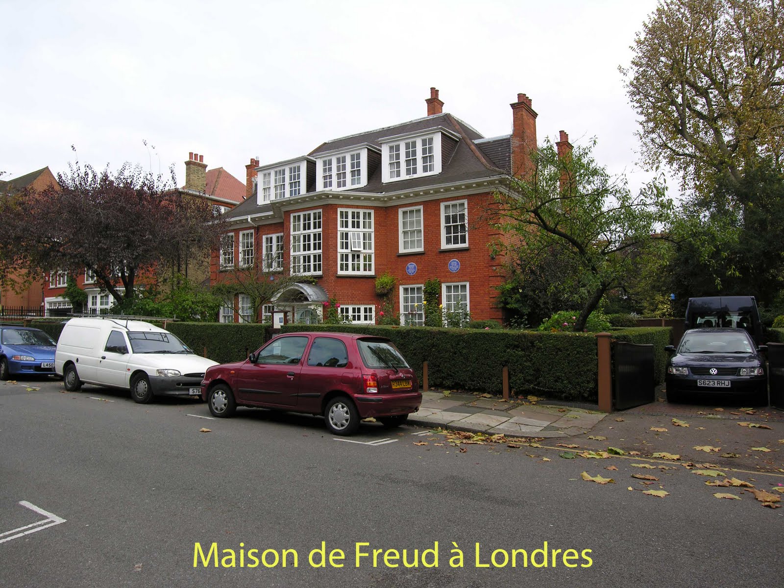 Le week-end des 25 et 26 février 2012 : visite de la troisième demeure de Freud à Londres avec Jane Mac Adam Freud